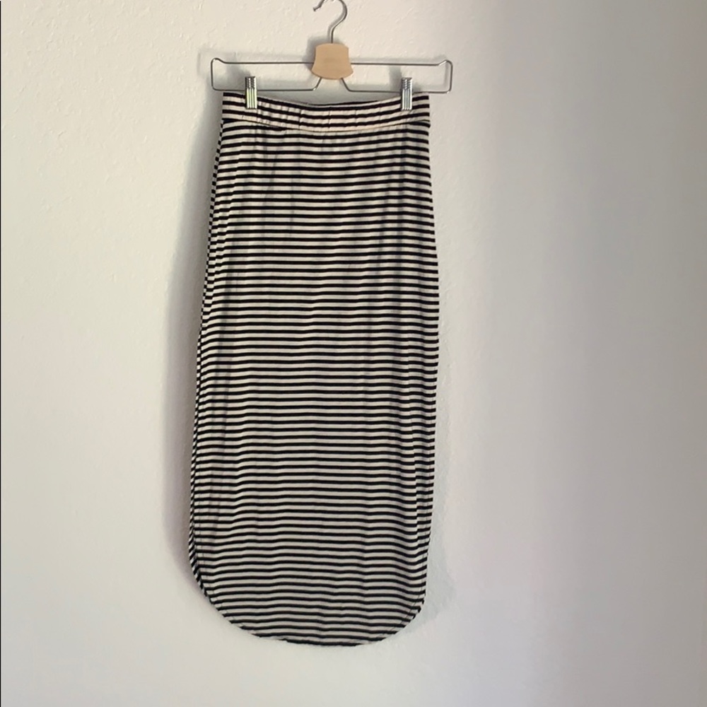 Striped skirt